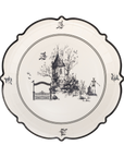 Halloween Scenes Plate Set