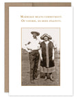 Marriage Commitment Anniversary Card