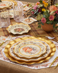 Turkey & Gourds Salad Plates/8pk