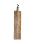 Oversized Rectangle Carved Wood Serving Board