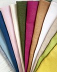 Washed Linen Napkin Set of 4 - New Color: Evergreen