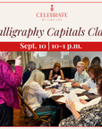 Calligraphy Capitals Class | September 10