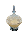 Cut Glass Vintage Candle