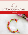 Embroidery Class | June 18