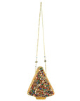 Glittering Joy Colorful Christmas Tree with Gems Handbag