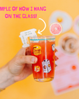 Classic Mahjong Acrylic Drink Cup Hangers