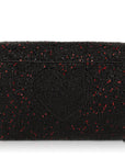 True Love Red Heart Black crossbody bag