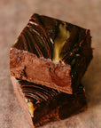 Dark Chocolate Sea Salt Caramel Fudge 8oz