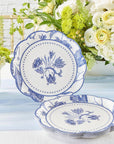 Blue Willow 9 in. Premium Paper Plates, S/16