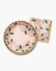 Pink Hydrangea Cocktail Napkins