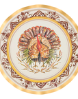 Turkey & Gourds Dinner Plates