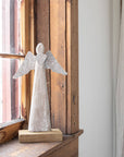 White Metal Angel Figure