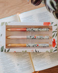 Wildflower Pen Set