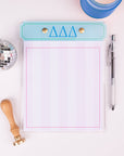 Greek Notepad: Delta delta delta