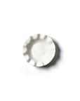 Signature White Ruffle Flare Small Bowl