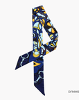 Handbag Handle Ribbon Scarf Purse -Decorative scarf for bags: DFMM5