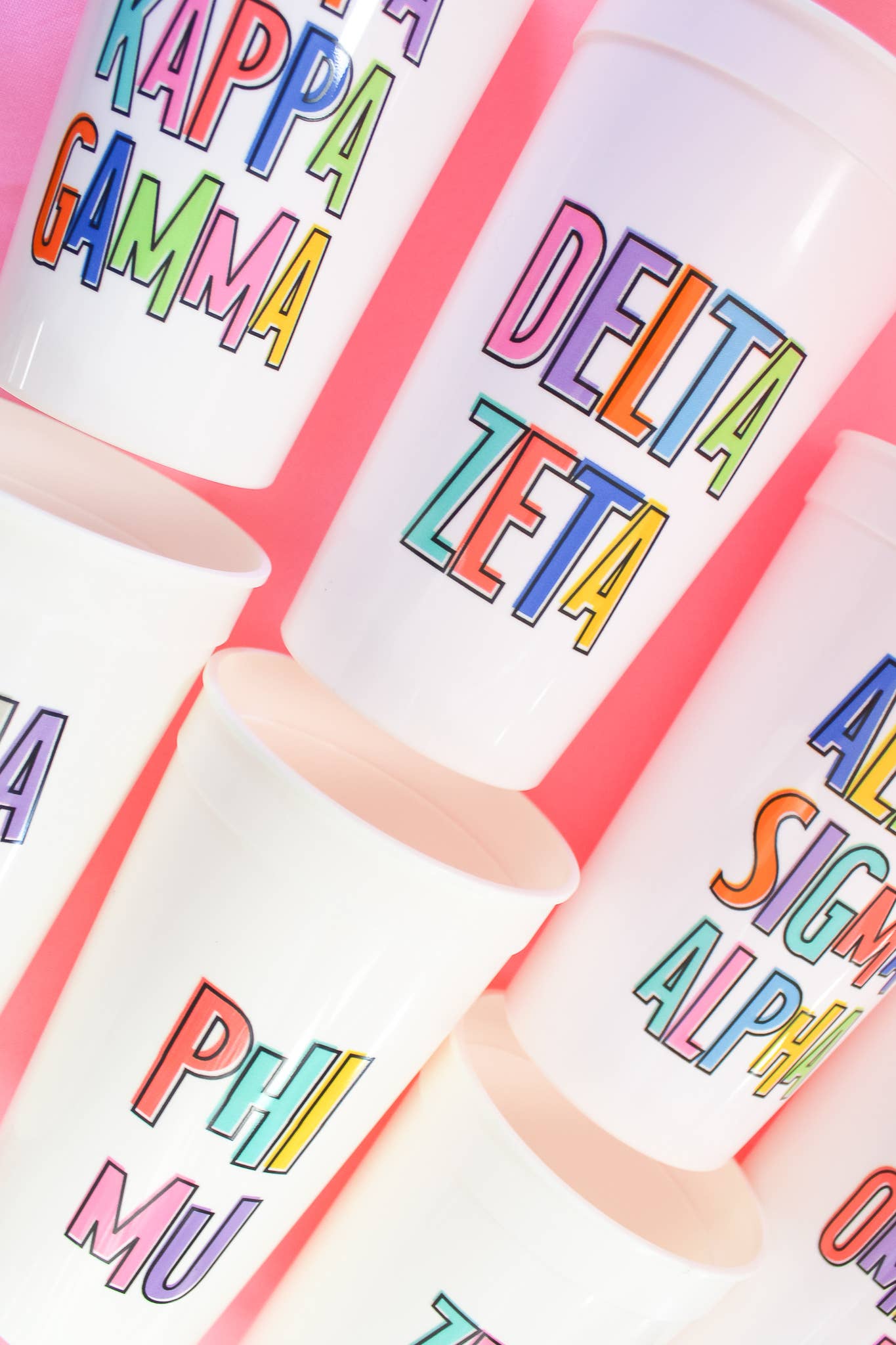 Chi Omega Bring On the Fun Cups