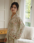 Floral Long Sleeve Pajama Set