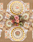 Turkey & Gourds Salad Plates/8pk