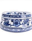 Blue Chinoiserie Large Dog Bowl