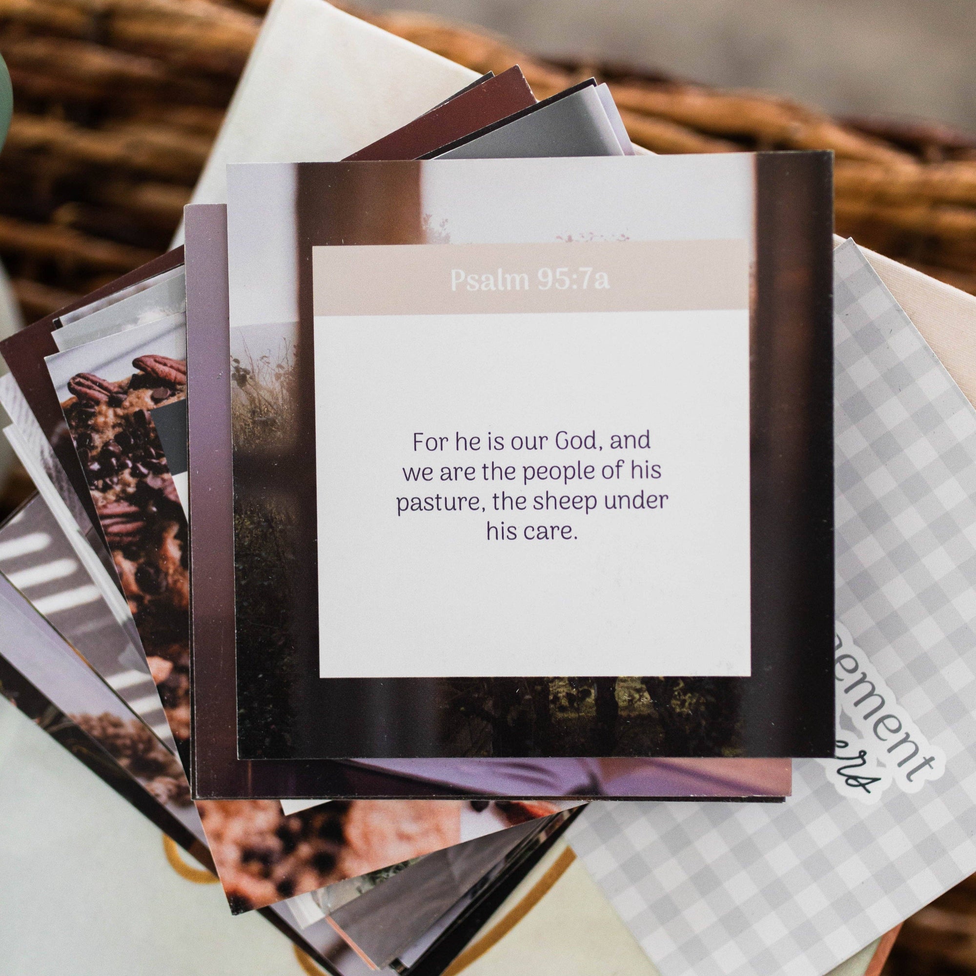 Encouragement for Caregivers Verse Card Set