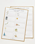 Celebrate Gift Label Sticker Sheets