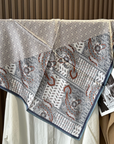 100% Premier Silk Square Scarf – Elegant Fashion Accessory
: Harvest Garden