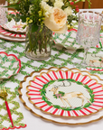 Holly Berry Paper Dinner Plates