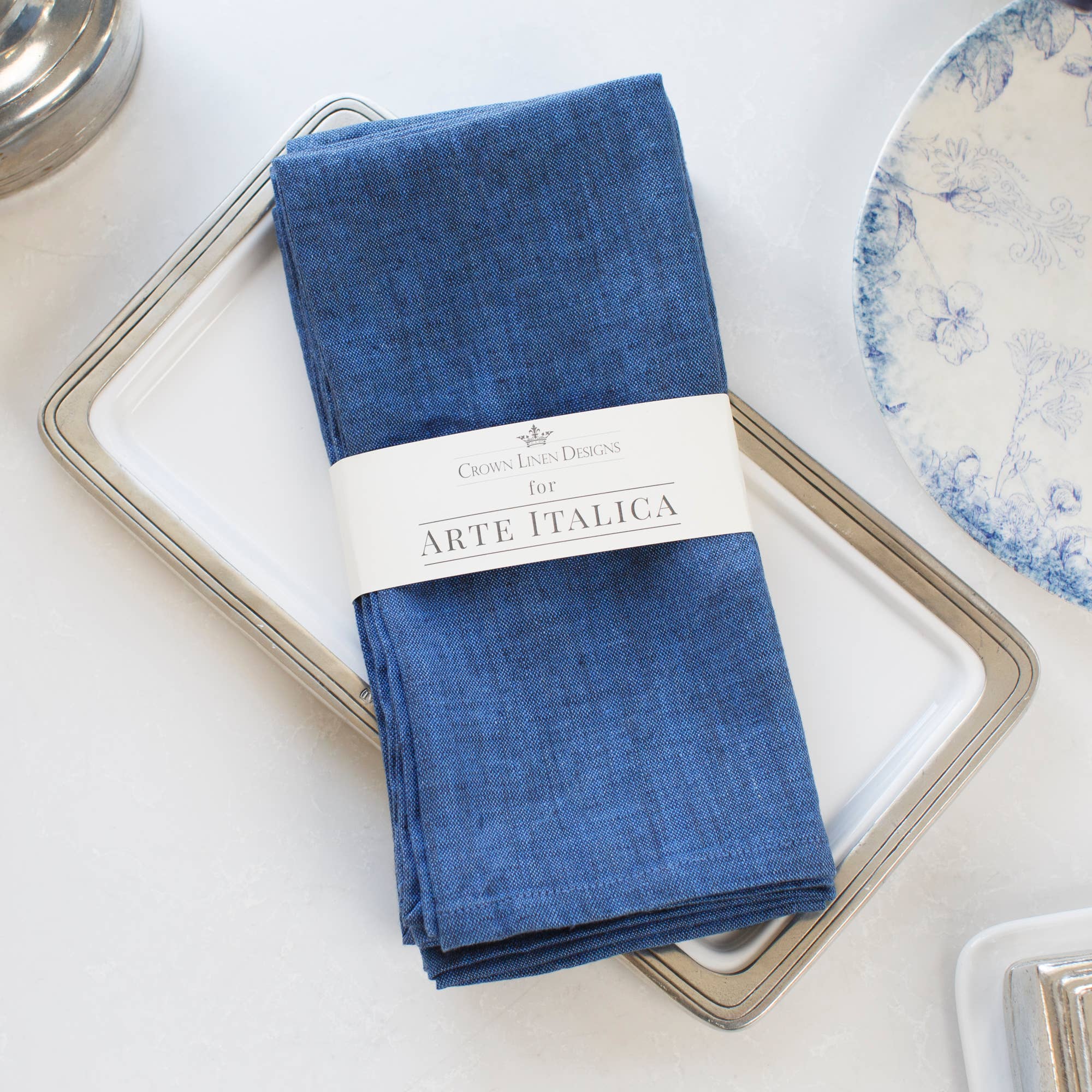 Washed Linen Napkin Set of 4 - New Color: Evergreen