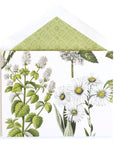 Botanical Daisy Folded Note Card