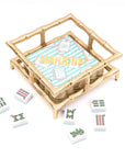 Mahjong Stripe Paper Cocktail Napkins