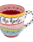 Mom Is The Heart Of The Home Mug