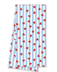Heart Seersucker Tea Towel