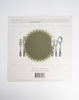 Green Ombre Scallop Paper Placemats