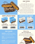 Griff's Coffee Toffee - 7oz Dark Chocolate Toffee