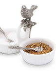 Song Bird Dbl Salt Cellar