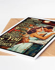 Cute Funny Handmade Vintage Valentine Cards for Her, Him