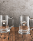 Longhorn Beer Mugs