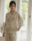 Floral Long Sleeve Pajama Set