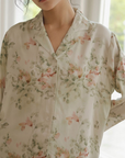 Floral Long Sleeve Pajama Set