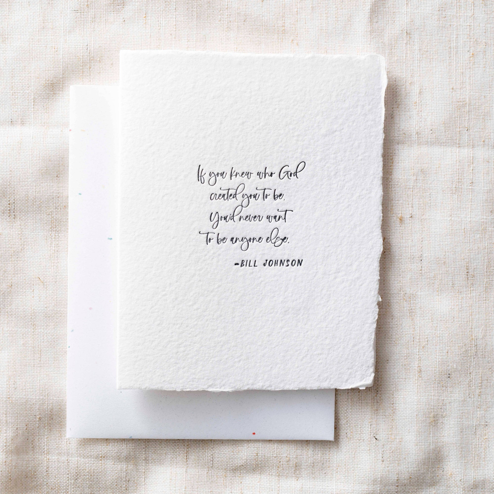 God Created You To Be Greeting Card