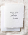God Created You To Be Greeting Card