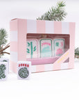 Mahjong Tile Boxed Glass Ornament