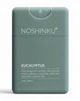Noshinku Eucalyptus hand sanitizer bottle on a beige background