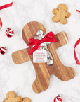 Gingerbread Man Cutting Board Gift Set
