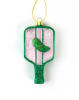 Pickleball Boxed Glass Ornament
