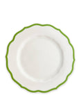 Stella Scalloped Verde Salad Plate