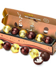 Hot Chocolate Balls | Set of 6 | Milk Chocolate Caramel