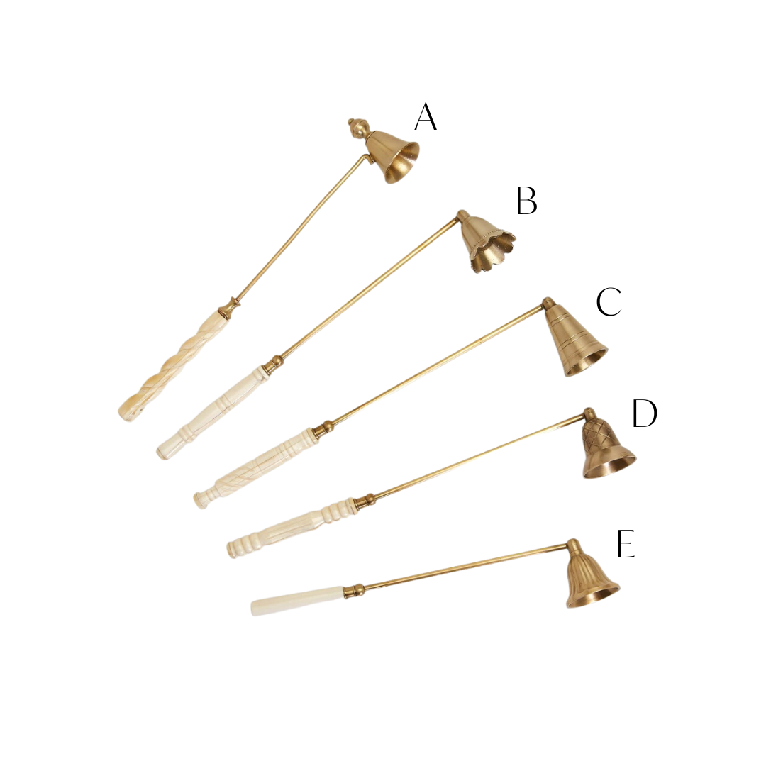 Antiqued Gold Candle Snuffer