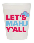 Mahjong Shatterproof Frost Flex Cups